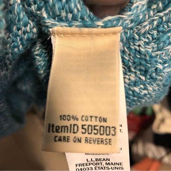 Ll Bean ladies knitted turtleneck sweater size xs - Picture 6 of 6